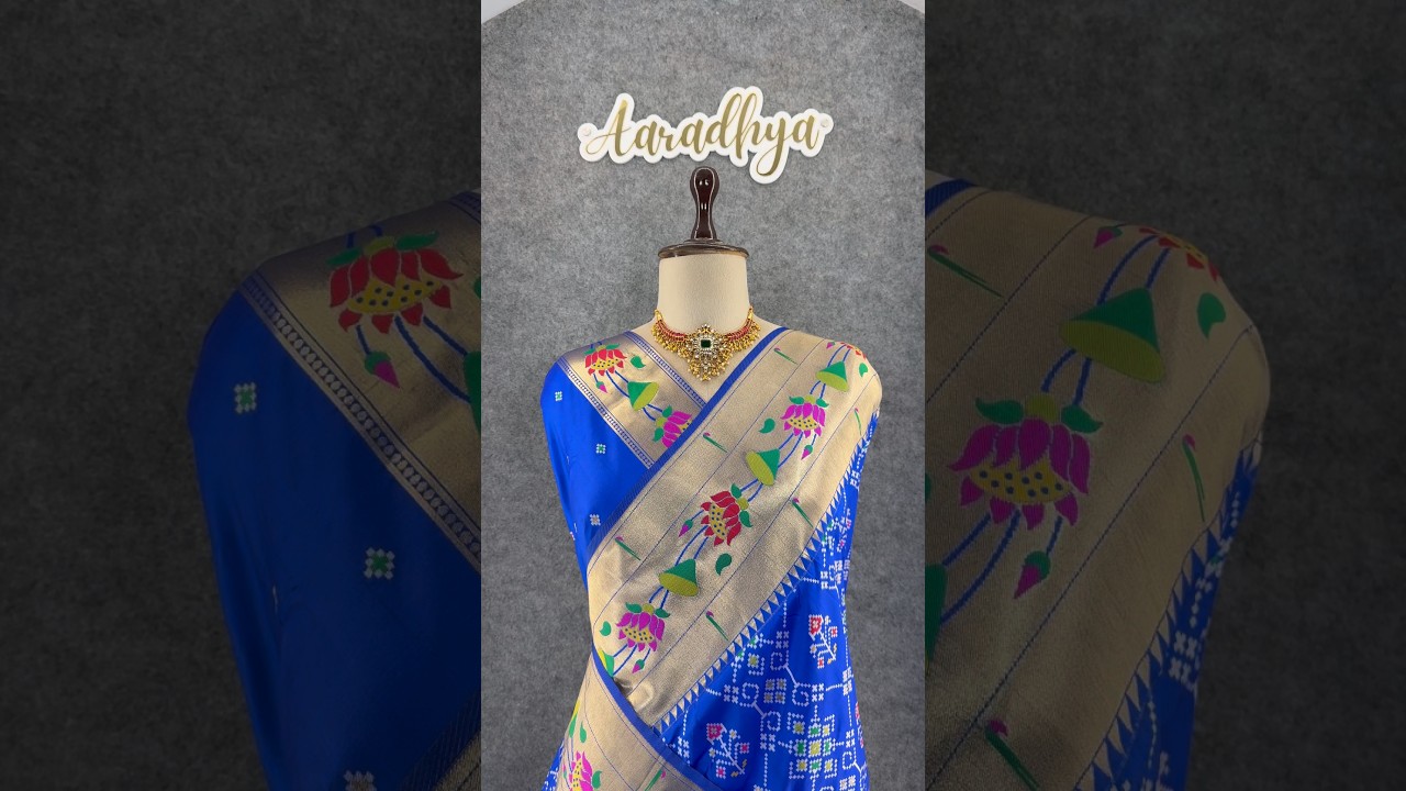 Royal Kanchivaram Patola Paithani Silk Saree