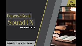 Paper&Book Sound FX - Essentials