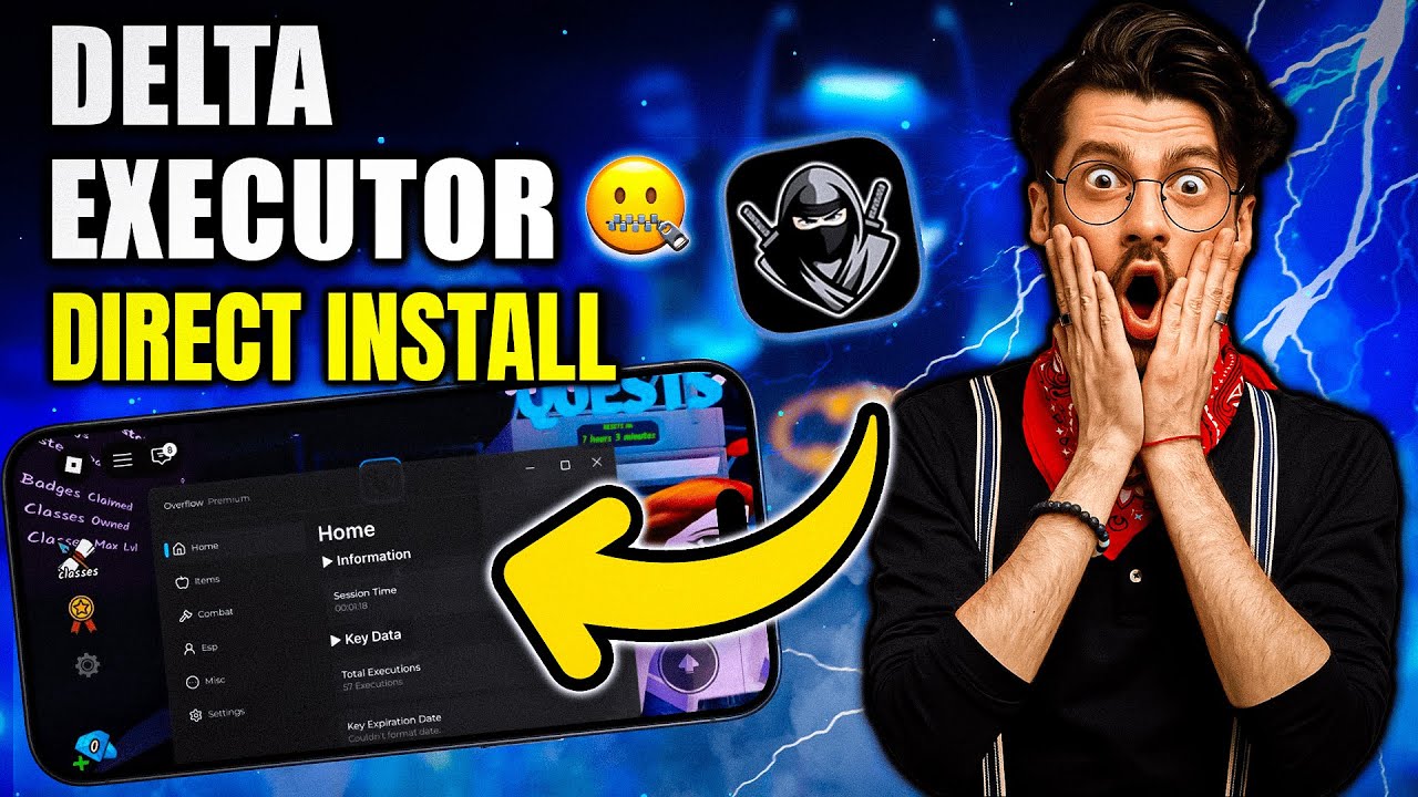 Delta Executor Mobile NEW Update | How To Direct Download & Install Roblox Executor NO KEY iOS APK