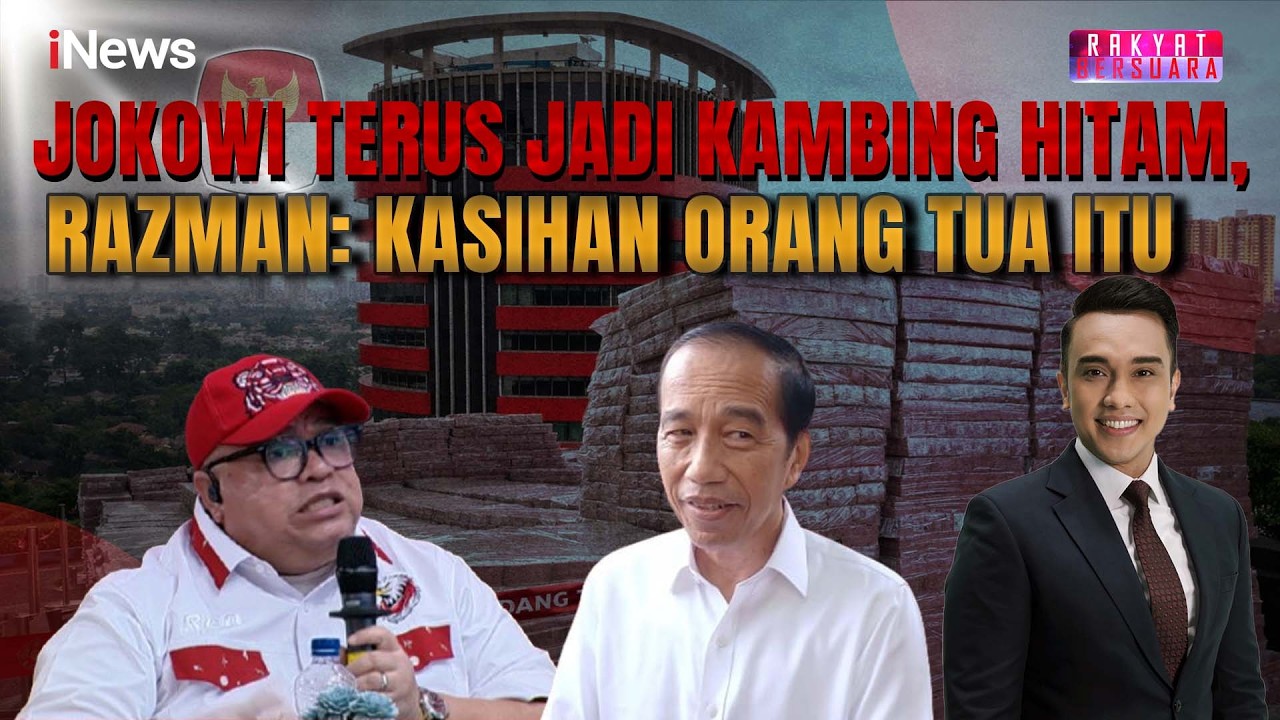 Razman Bingung Kenapa Jokowi dan PDIP Berseberangan | Rakyat Bersuara