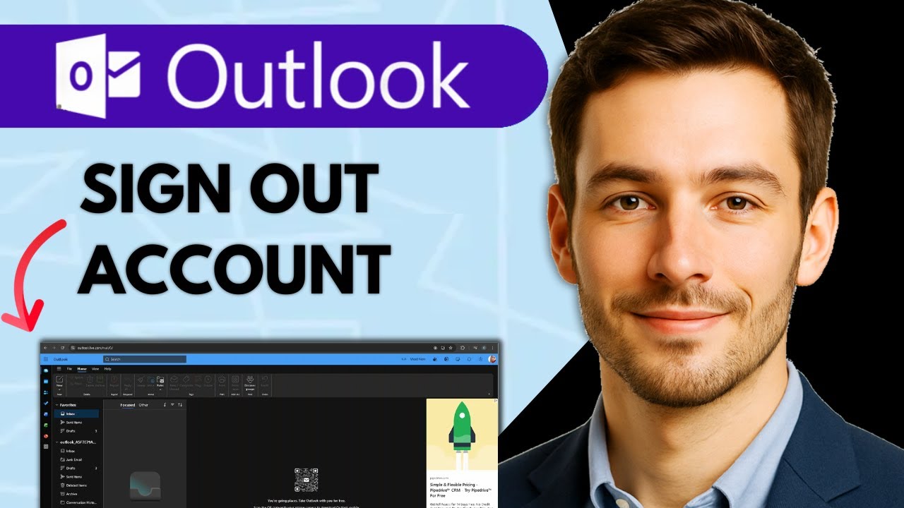 How To Sign Out Of Microsoft Outlook Fast 2025 Guide YouTube
