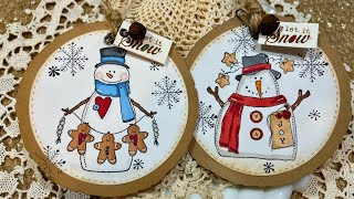 Saturday Morning Makes Ep2-2025: Snowmen tags