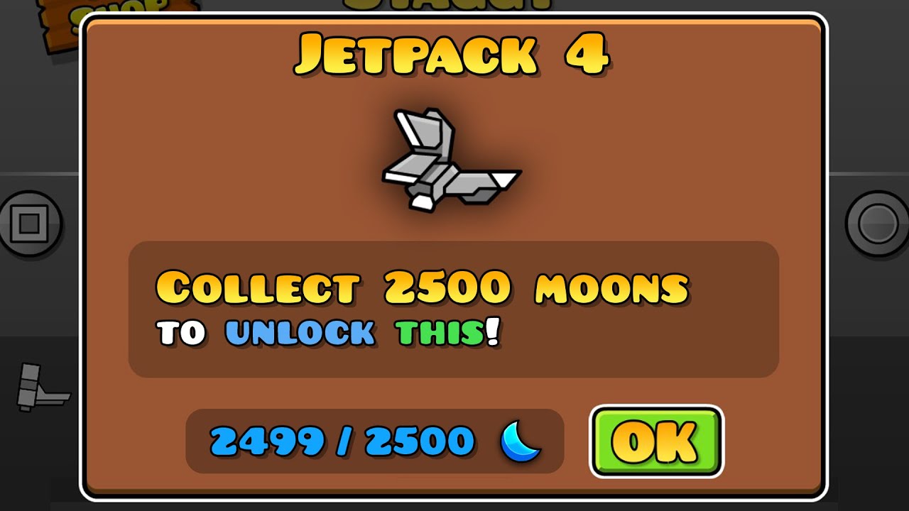 Cuando necesitas lunas en Geometry Dash