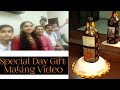 Special Day Gift Making Video/bottle art/wedding anniversary gift/birthday gift/best out of waste