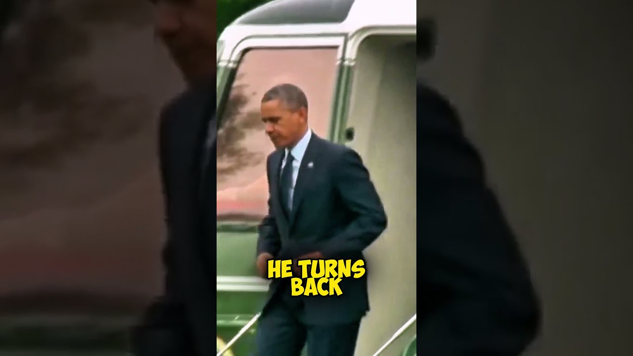 When Mr Obama Forgot To Salute
