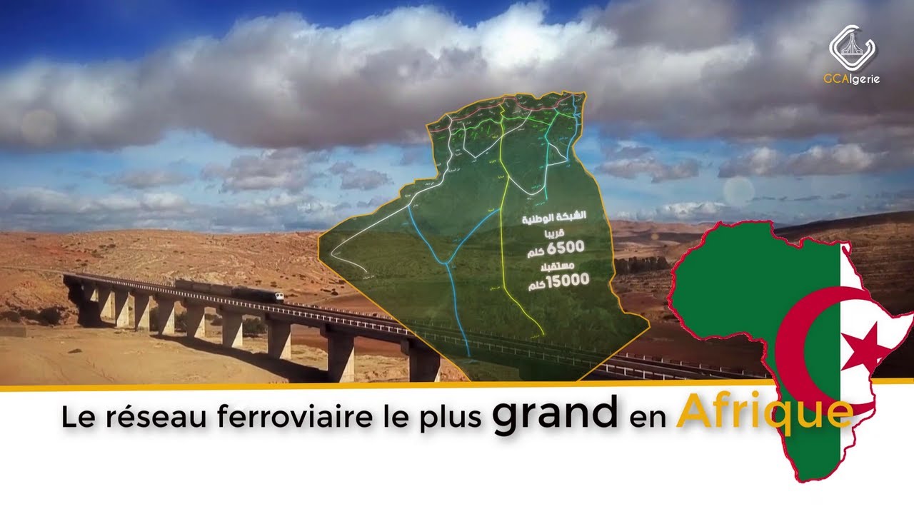 Le réseau ferroviaire le plus grand en Afrique