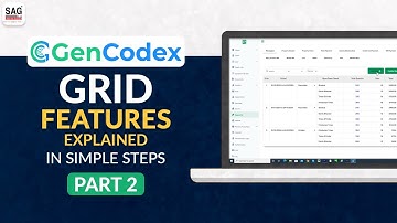GenCodex Grid Features Explained in Simple Steps | Part 2