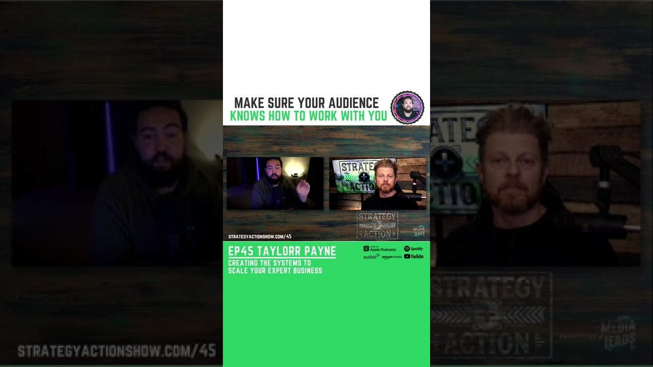 Make sure you ask for the sale - Taylorr Payne | Strategy + Action