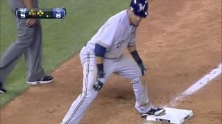2012/08/14 Lucroy's RBI single