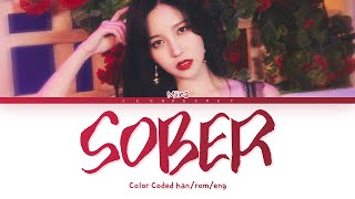TWICE Mina "sObEr" (Suzy) || Color Coded Lyrics || FANMADE