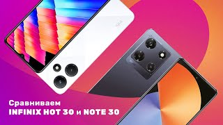 Смартфоны INFINIX Note 30 и INFINIX Hot 30 PLAY 🔥 Обзор + ТЕСТ КАМЕРЫ