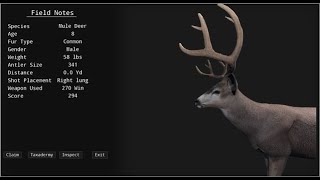 Animal Claim user interface Showcase