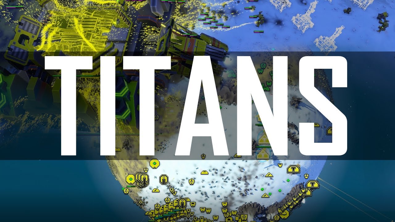 Ahh now that is why I love this game - Planetary Annihilation Titans