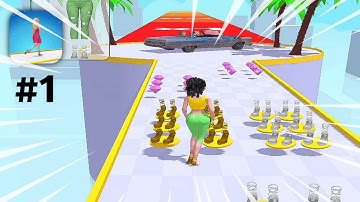 DressUp Run! - All Levels Gameplay Android, iOS | Part 1 New Update Levels 1-3