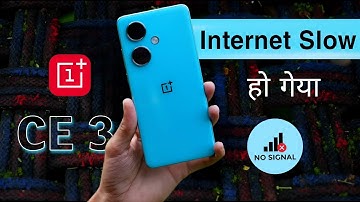How to Fix Oneplus Nord CE 3 Slow Internet Speed | Data Connection Not Working in Oneplus Nord CE 3