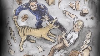 Thyla Bites E30, Thylacine escapes at Burnie Railway Station 1911