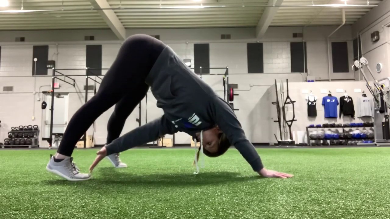 Push Up To Down Dog With Reach