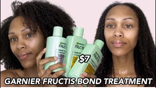 Garnier Fructis Hair Filler Bond Treatment Collection Damaged Hair Better Than Olaplex For 7??