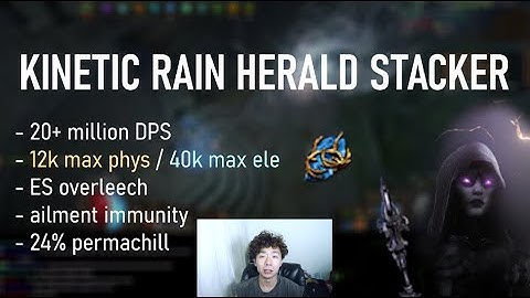 [KINETIC RAIN NERFED] Kinetic Rain of Impact Herald Stacker Budget Build