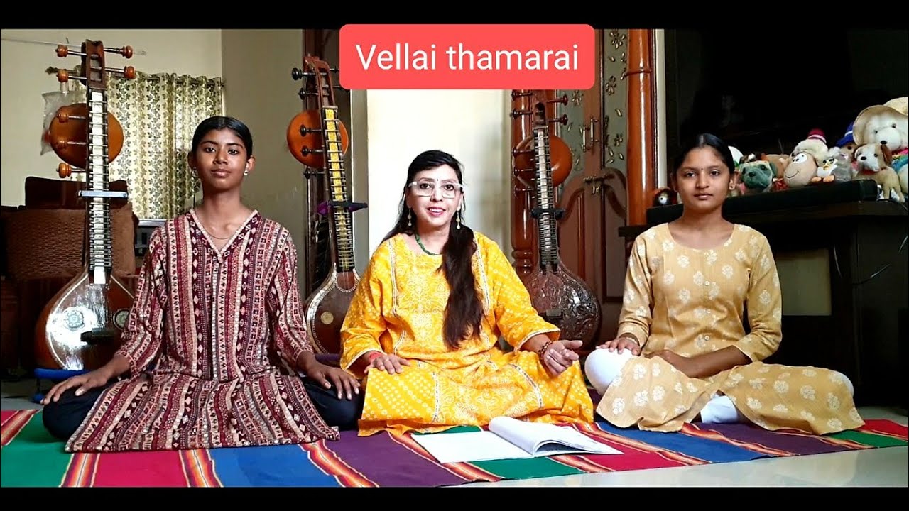 Vellai thamarai | song #9 | Teaching bhajan for kids|Navaratri series #music #entertainment #bhajan 