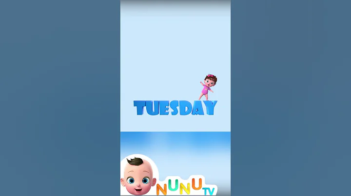 Days OF The Week | Children Songs | NuNu Tv Nursery Rhymes #shorts