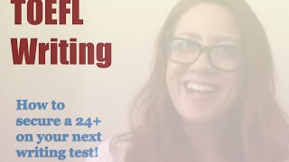 Secure a 24+ on your next writing test