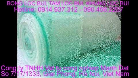 Lưới lọc AHU, Bông lọc AHU, FCU, Lọc gió VRV, Lưới lọc bụi, lọc khí