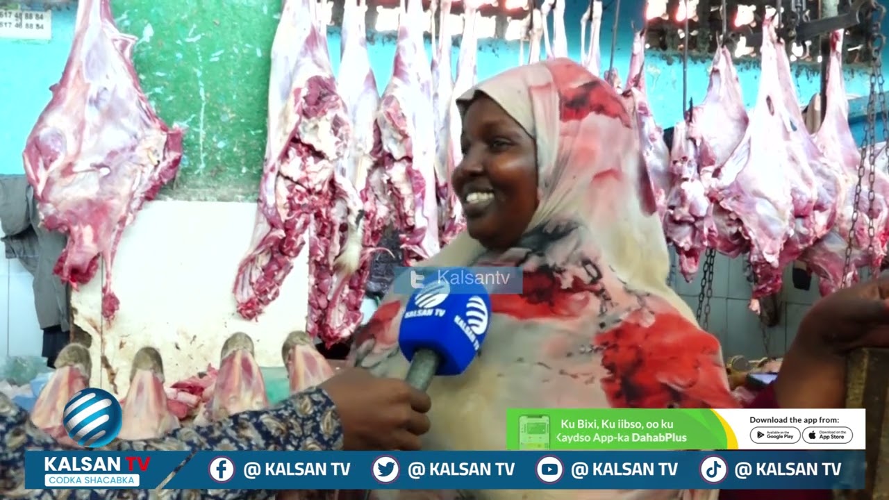 Warbixin: Qiimaha lakala iibsado Hilibka Xoolaha oo sara ukac ku yimid.