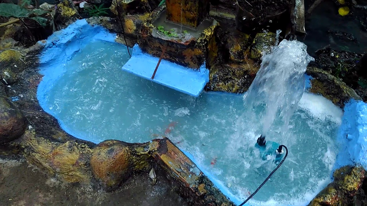 Kolam koi sederhana - YouTube