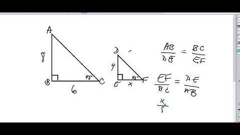 Grade 10 - MFM2P - Similar Triangles