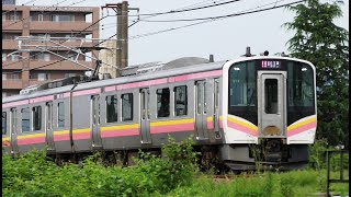 信越本線上り快速直江津行きE129系B14編成【4K】3374M