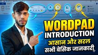 Wordpad complete tutorial in hindi / - WordPad क्या है ? पूरी जानकारी हिंदी में Mahesh Sir