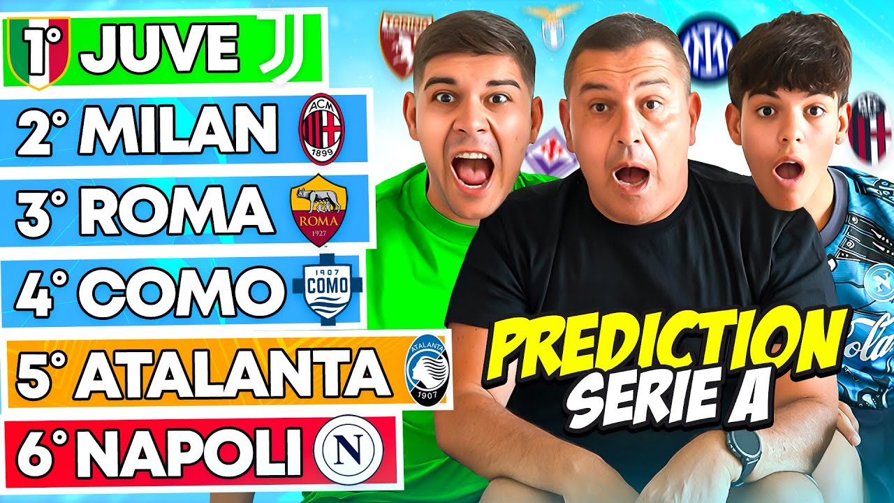 ⚽️ ECCO COME SARÁ la CLASSIFICA FINALE della SERIE A 2025/2026!!