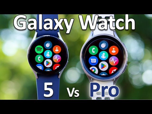 GALAXY WATCH 5 vs WATCH 5 PRO [Worth $170 Extra??] - YouTube