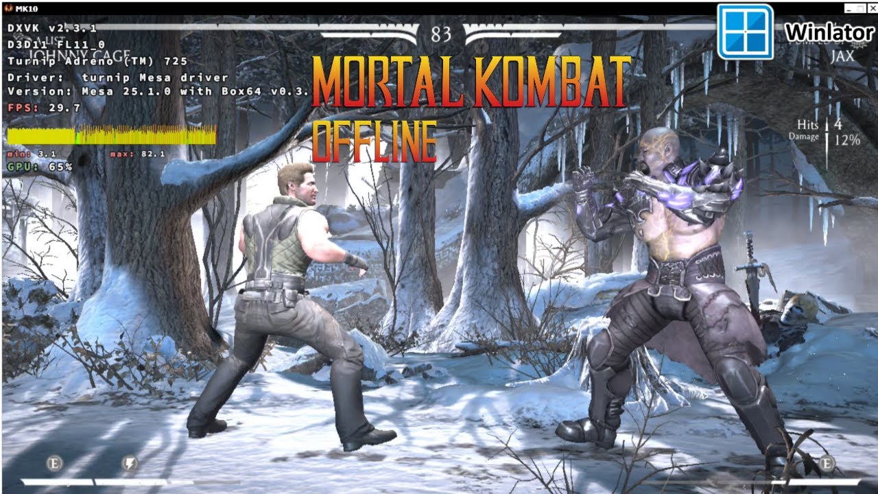 Mortal Kombat XL на Android 🔥 ОФФЛАЙН-геймплей | Winlator CMOD 13.1 против 10.1 Hotfix