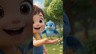 Milo Helps a Lost Baby Bird 🥹🐦❤️ | Cute Adventure #Shorts