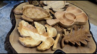 Hardwood Trays and Bowls