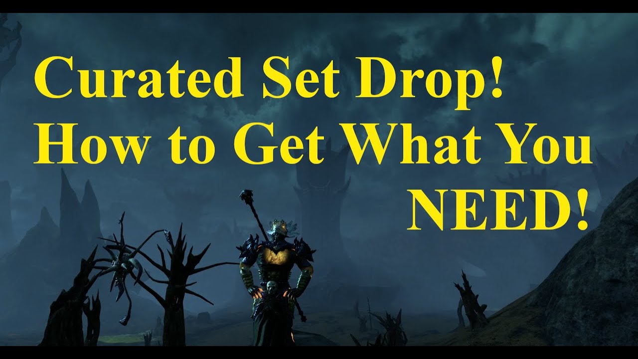 ESO Curated Set Drops How to Get What You NEED YouTube
