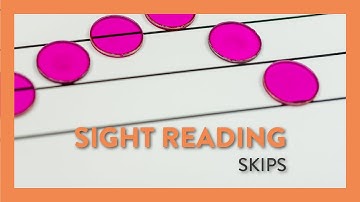 How to Sight Read Note Skips on a One-Line Staff