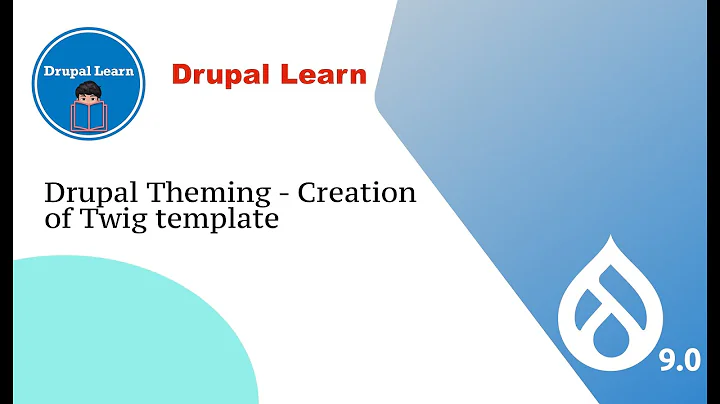 Drupal 8 Theming | Twig Template Creation
