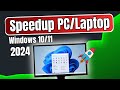 Speed up windows 1011 for maximum performance 2024 secret tricks no tools