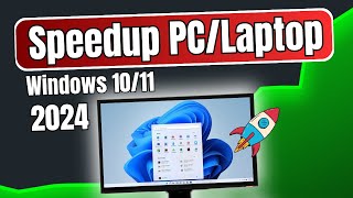 Speed Up Windows 10/11 For MAXIMUM Performance 🚀(2024 SECRET Tricks) No TOOLS