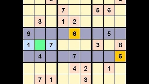 How to Solve Washington Times Sudoku Difficult Apr 10, 2020