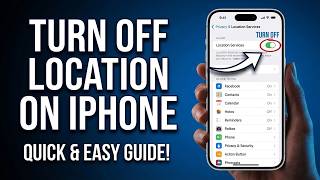 How to Turn Off Location on iPhone (Stop Apps Tracking Your Location)