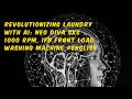 Revolutionizing Laundry with AI: Neo Diva SXS 1000 RPM, IFB Front Load Washing Machine #English