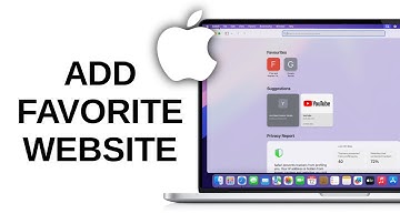 How to Add Website to Favorite in Safari on Mac