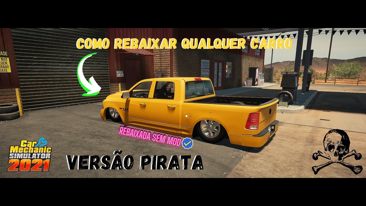 COMO REBAIXAR SEU CARRO NO CAR MECHANIC SIMULATOR 2021!! SEM MOD