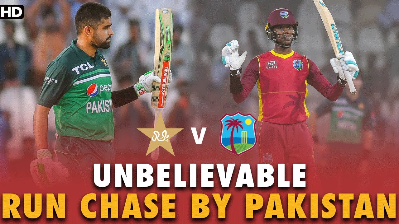 Unbelievable Run Chase By Pakistan Pakistan vs West Indies PCB MA2T