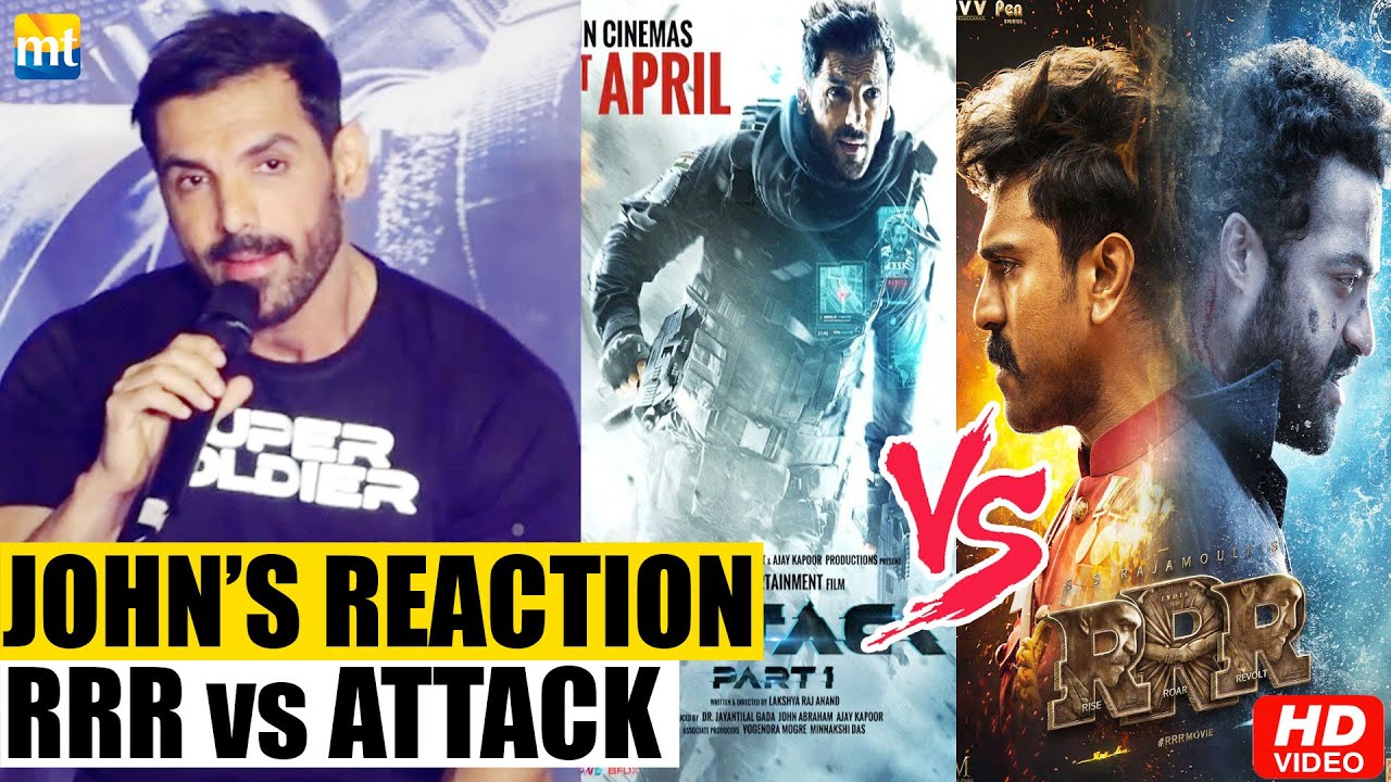 John Abraham worried about RRR vs Attack Screensm Issues? Watch his answer