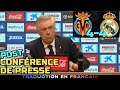 POST CONFERENCE DE PRESSE | Villarreal 4-4 Real Madrid | Ancelotti | LALIGA